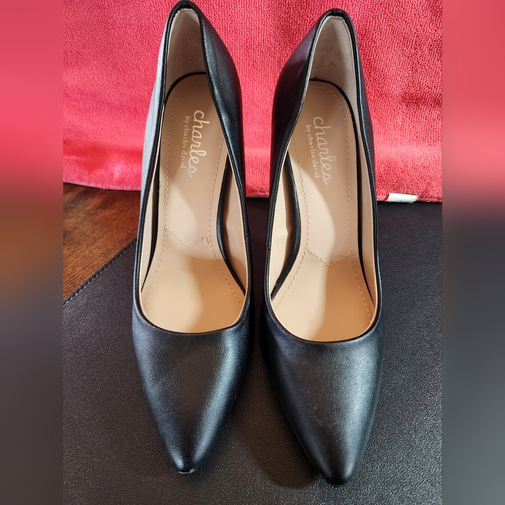 Charles by Charles David Black Pointed Toe Pump (Brand New)